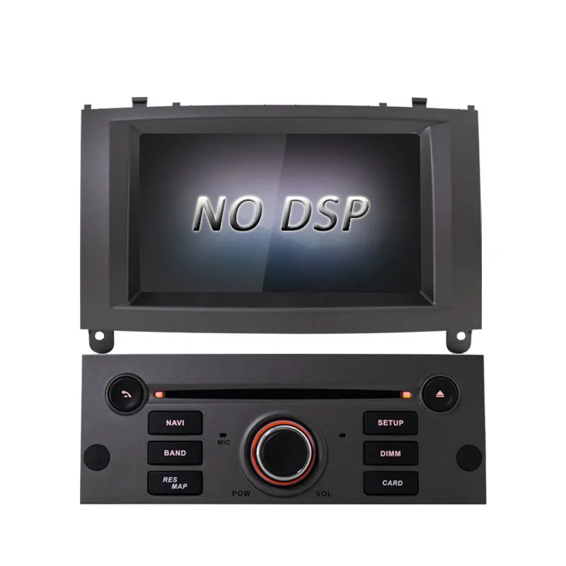 Gray LJDA 1 Din Восьмиядерный Авто Радио Android 9,0 автомобильный dvd-плеер для PEUGEOT 407 gps навигация аудио 4G+ 64G стерео Мультимедиа DSP - Цвет: Gray