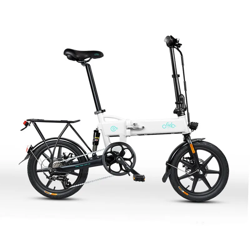 

21-inch folding electric bicycle 6 Level Variable Speed Aluminum Alloy Frame Front and Rear Double Disc Brake Shock Absorption
