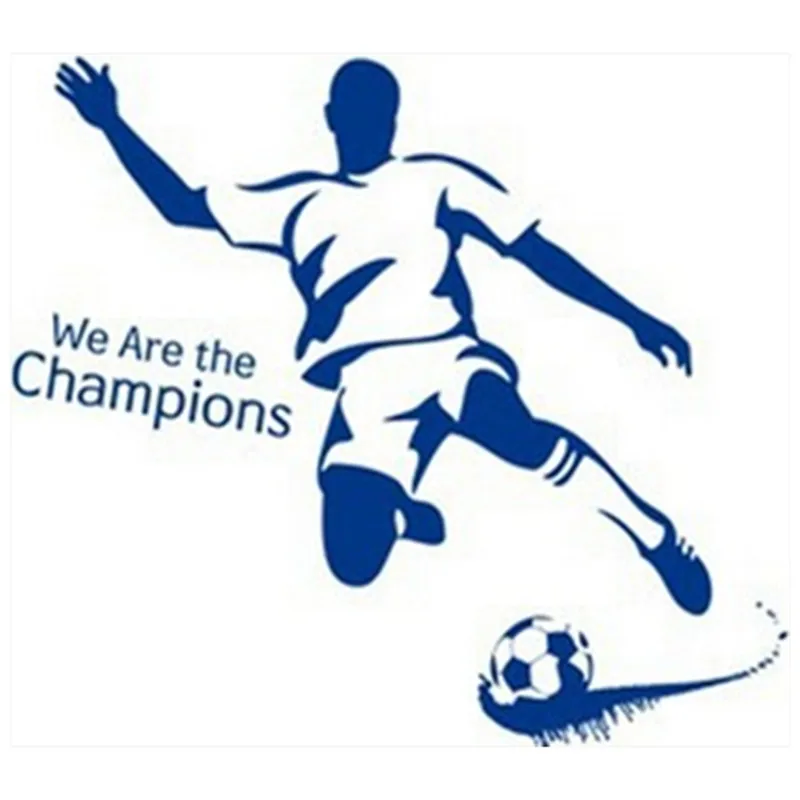 3d Виниловые наклейки Мы Чемпион 70 х50 см | Дом и сад