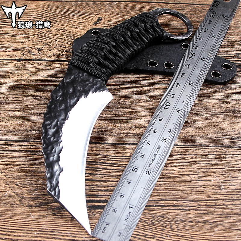 

Mini Karambit Pocket Knife CS GO Tactical Claw 440C Steel Fixed Blade Knifes Outdoor Camping Tools Hunting Survival Knives EDC