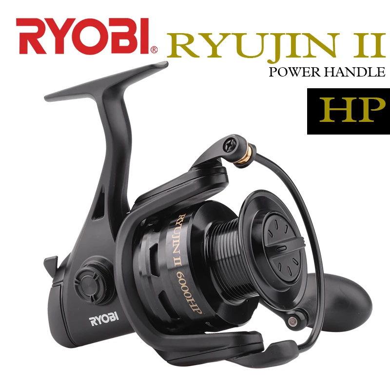 RYOBI RYUJIN Ⅱ1000/2000/3000/4000/6000/8000 Spinning Fishing Reels7+1BB Gear Ratio 5.1:1/5.0:1 Stainless Steel Bearing Saltwater