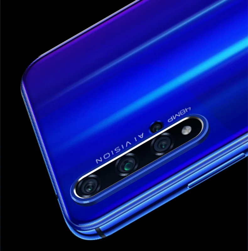 Защита для объектива камеры huawei Honor 20 Pro, задняя крышка для камеры, алюминиевое металлическое кольцо для huawei Honor 20 20s Nova 5t