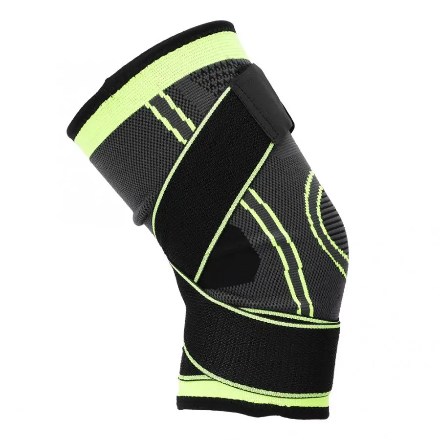 Эластичный наколенник вязаные дышащие наколенники защитные для упражнений на