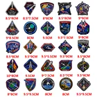 Space X Falcon 9 patches AUTHENTIC SPACEX Mission DRAGON FALCON 9 ISS, вышитая нашивка