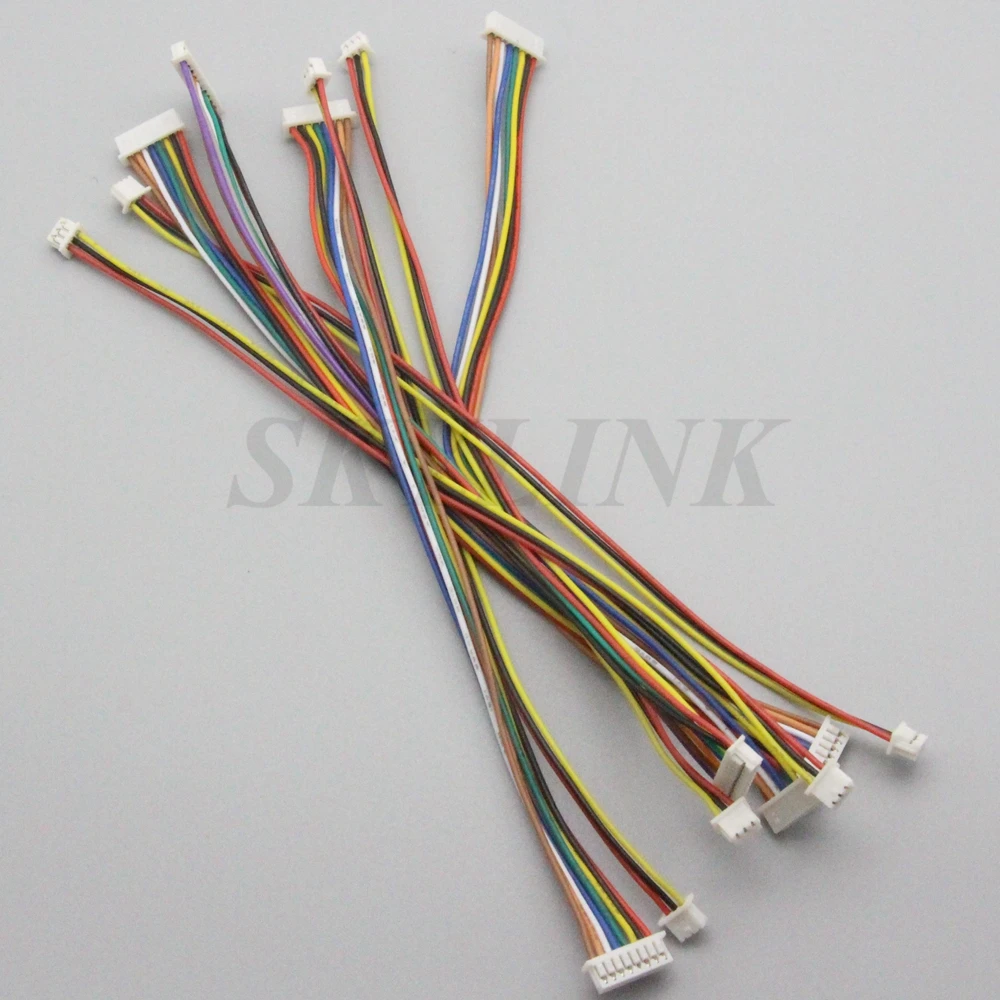Цветные двойные кабели JST 1 25 2/3/4/5/6/7/8/9/10/11/12 pin мм 10 см 15 20 30 корпус | Строительство и
