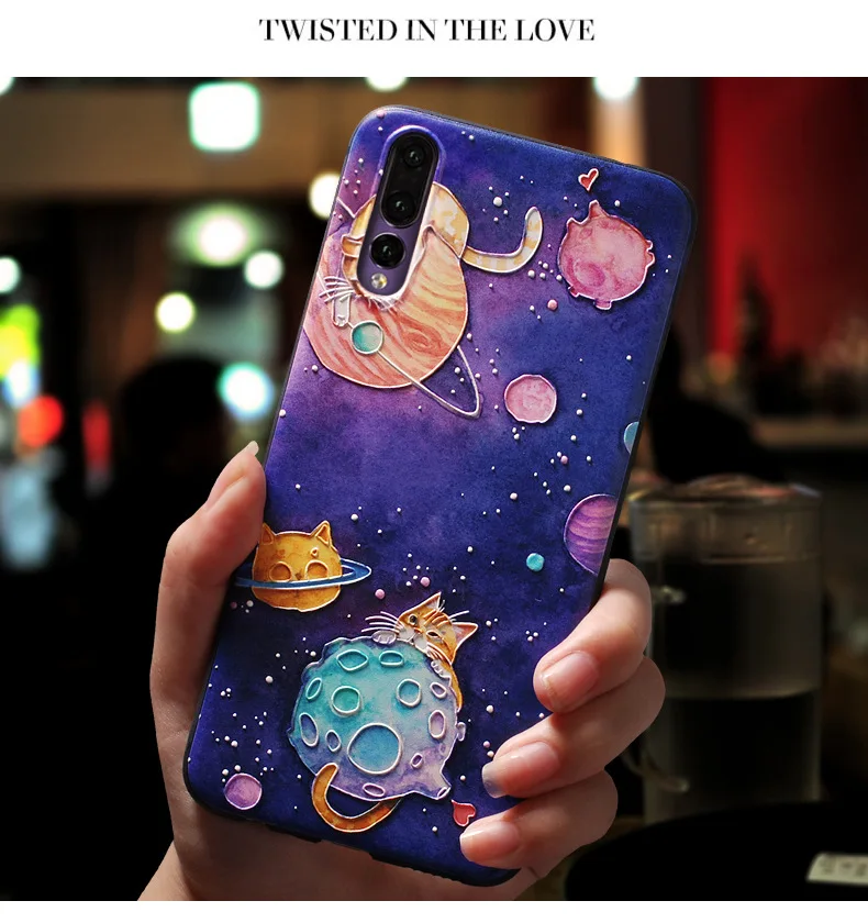 Чехол-накладка suef для Huawei Honor 9 10 Lite V10 20 i Pro мягкий силиконовый чехол с рельефным