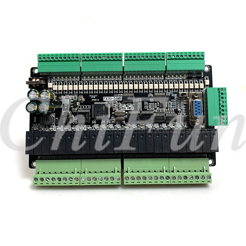 Высокоскоростной FX1N FX2N FX3U 56MR/60MR 32 вход 24 релейный выход промышленная плата