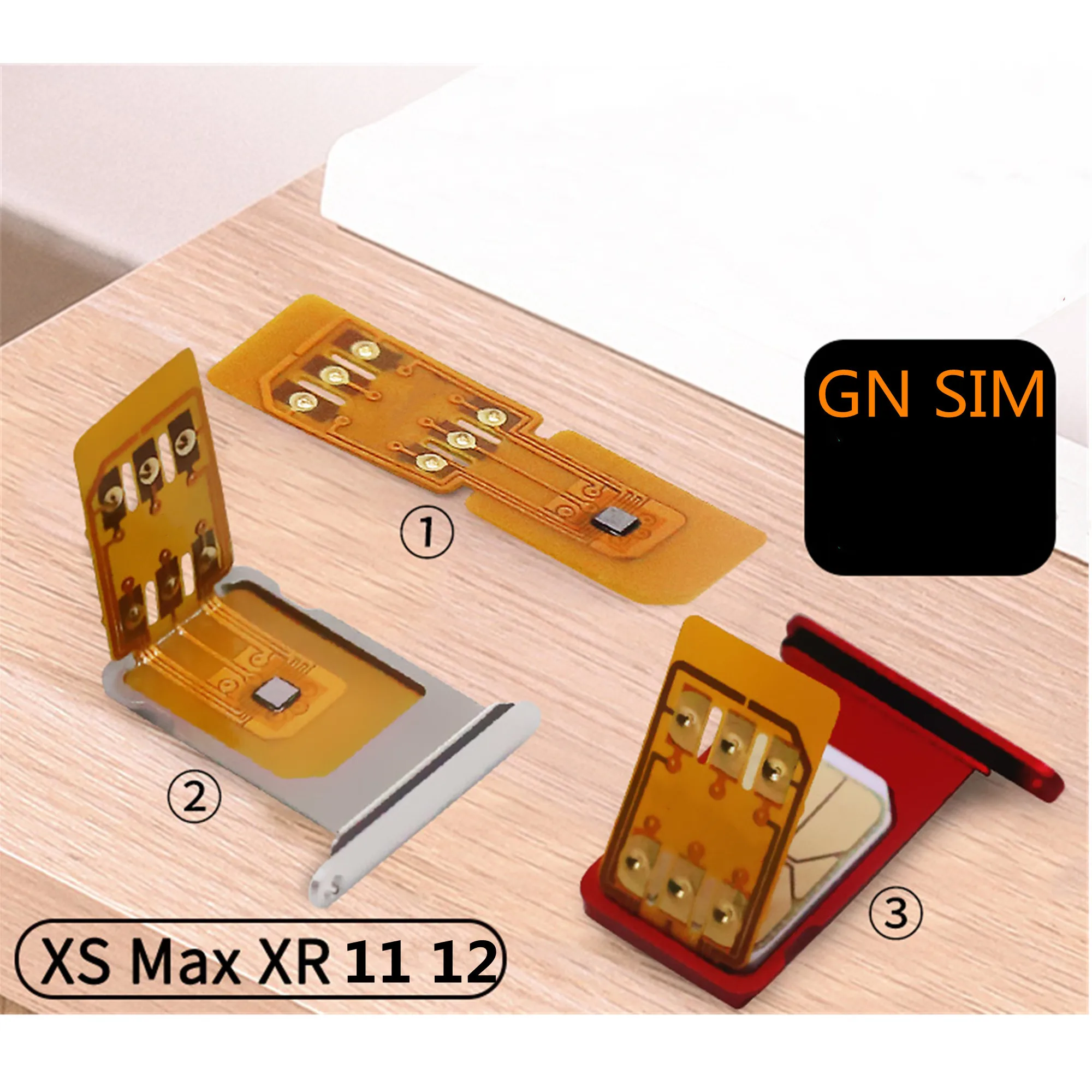 100 PCS/lot GN SIM Chip IOS 15 Auto Pop Up Menu TMSI Mode For iPhone 13 Pro Max/13 Pro/13/13 Mini/12 Pro max/12/11/XS/XR