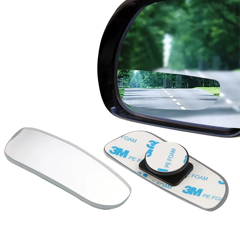 

2pcs Convex Blind Spot Mirror Auto Motorcycle Parking Rear View Car Mirror 360 Degree Adjustable Car Wide Angle Rear View Mirror