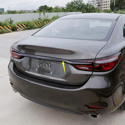 

Carbon Fiber Look Rear Trunk Lid Cover Trim For Mazda 6 / Atenza Sedan 2019-2020
