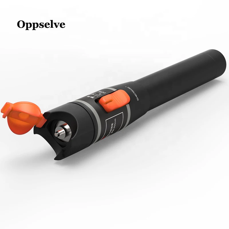 30 мВт FTTH волоконно оптический тестер Тип ручки красный лазерный свет 10