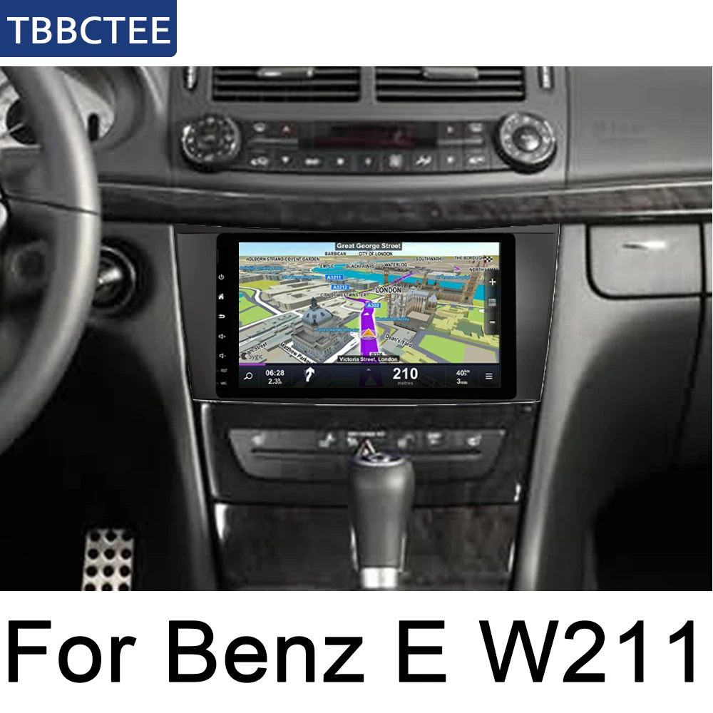 

For Mercedes Benz E Class W211 2002~2009 NTG GPS Navigation Map Multimedia Auto Radio Android Car Player system Stereo BT Map