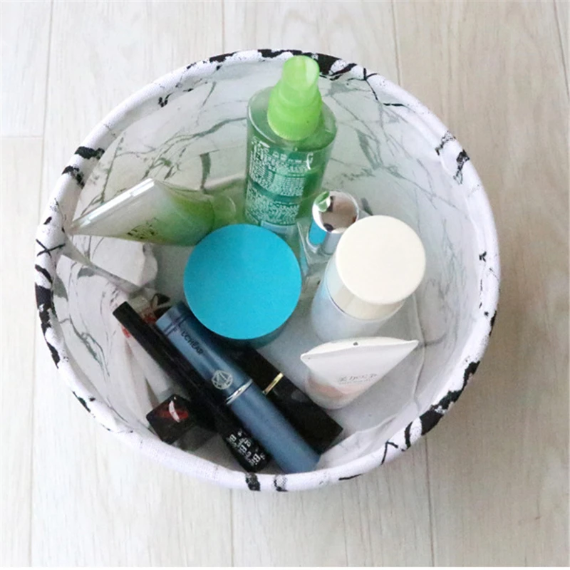 Foldable 11 Colors Storage Baskets Cartoon Printed Desktop Canvas Basket for Your Crafts &ampJewelery | Дом и сад