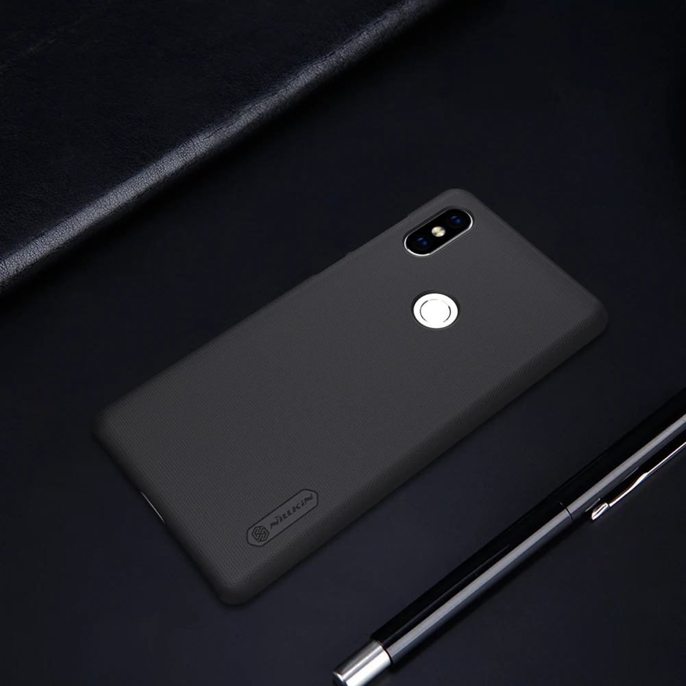 for Xiaomi Mi Mix 2 S 2S Матовый чехол NILLKIN для For Xiaomi Mi Mix 2 2S твердая Пластиковая Задняя крышка с подарком