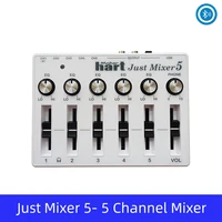 audio mixer 5 channel with bluetooth maker hart good sound quality 100 240v professional audio device