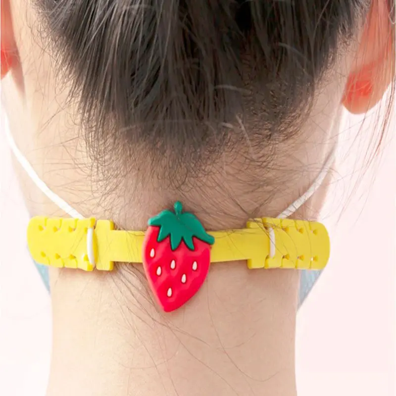 Cute Cartoon Masks Hook Adjustable Anti-slip Mask Silicone Ear Grips Strap | Дом и сад