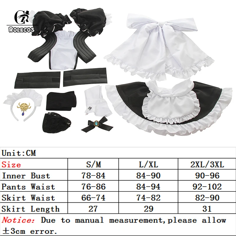 Костюм для косплея ROLECOS Game FGO Shuten Douji сексуальная юбка горничной Женский костюм