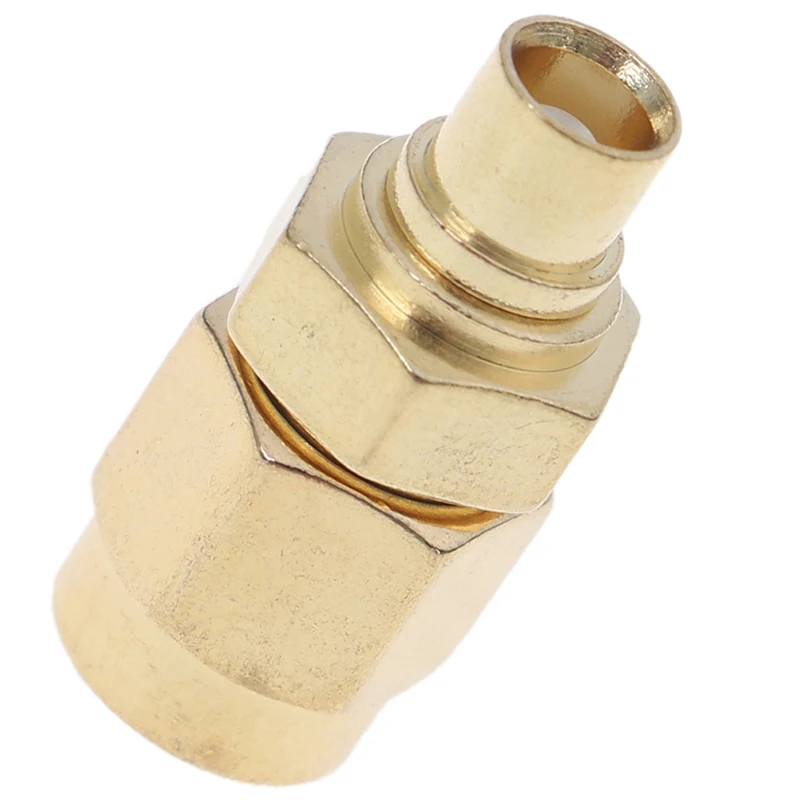 

1pc SMA Male Plug To MCX Female Jack RF Coax Adapter Connector Straight 2cm