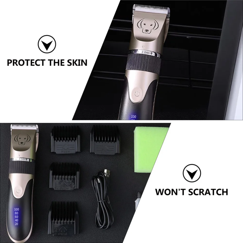 

Rechargeable Dog Grooming Clipper Cordless Cat Hair Trimmer Pet Grooming Tool