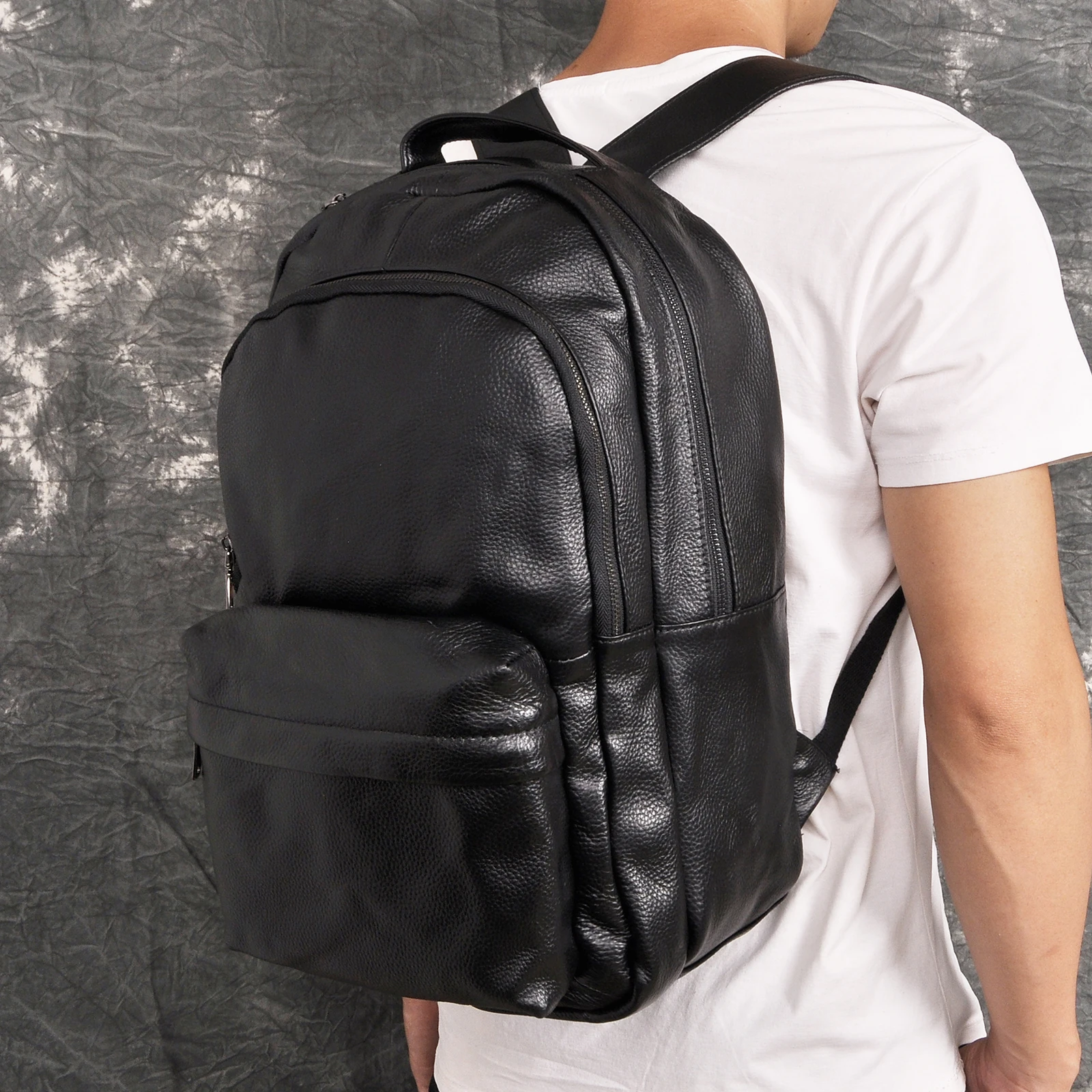 Качественный кожаный сверхпрочный дизайнерский Мужской Дорожный повседневный