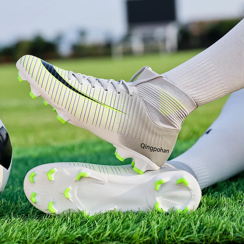 Youth Long Nails Flat Shoes Sneakers Plus Size High Training Football | Детская одежда и обувь