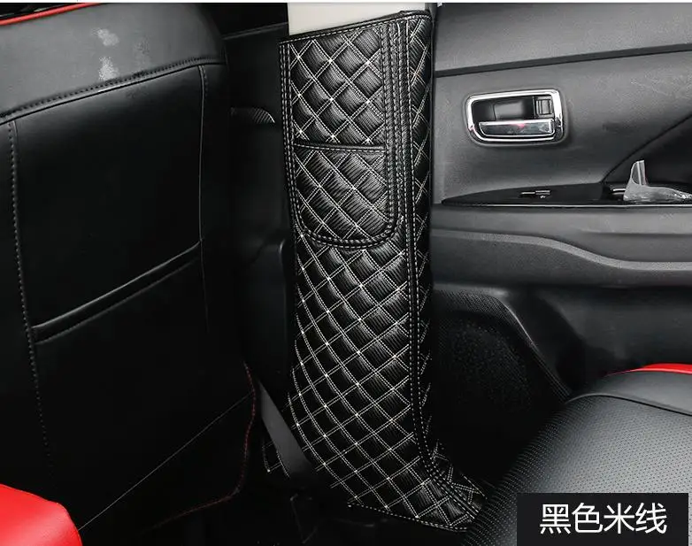 2 шт. для Mitsubishi Outlander 2016-2018 защитный ремень пряжка защитная накладка B Колонка |