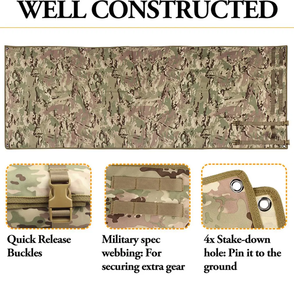 

Non-slip Outdoor Shooting Mat Hunting Gun Rifle Cleaning Mat Waterproof Camping Picnic Blanket Tactical Airsoft Shooting Mat