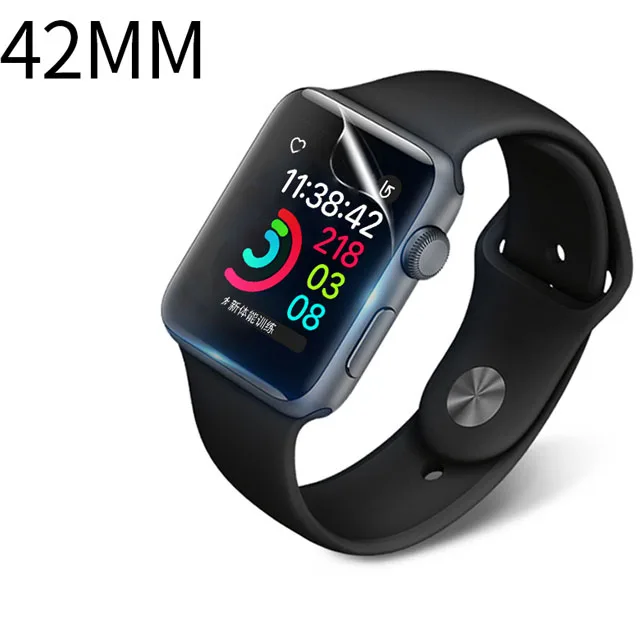 20D полное покрытие Гидрогелевая пленка для Apple Watch 38 мм 40 мм 42 мм 44 мм Защита экрана для часов 38 мм 40 мм 42 мм 44 мм пленка не стекло