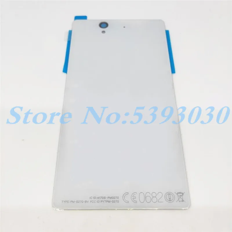 Для sony xperia Z L36H L36 C6603 C6602 Чехол со стеклянной батареей L36I запасная задняя крышка