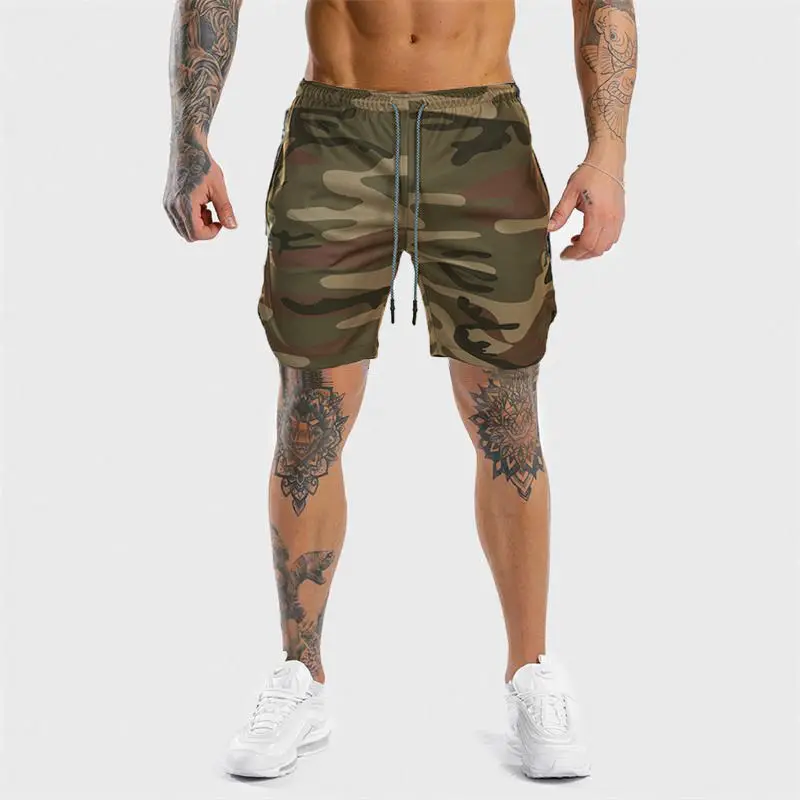 

2021 new men's shorts summer fashion casual shorts comfortable sports large size fitness men's bodybuilding breathable shorts