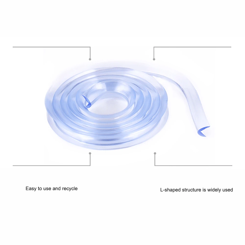 Прозрачные защитные края стола безопасная защита углов полоса бампер