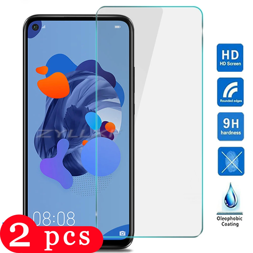 2 шт. закаленное стекло для huawei nova 5 5i pro 5T 5Z Защитная пленка экрана смартфона 4 4e 3 3i
