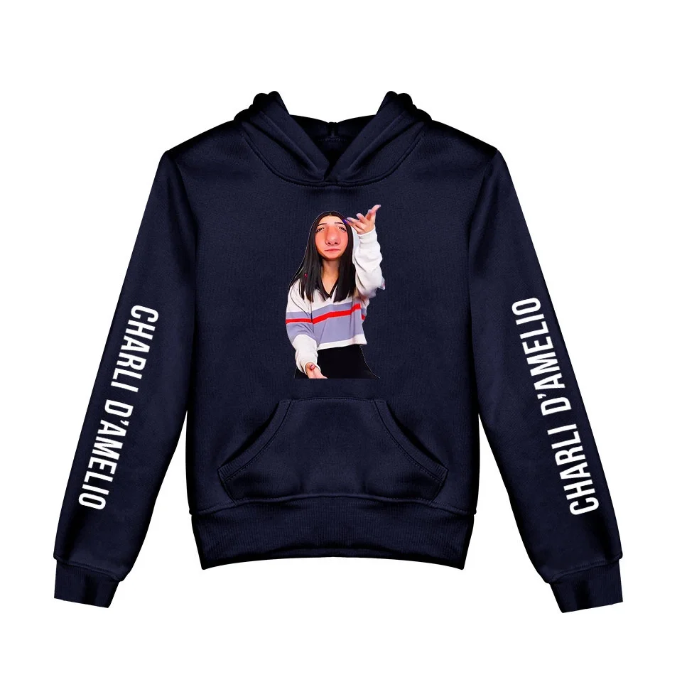

Kids Hoodie Charli D'amelio Fans Hoodies Boys and Girls Kawaii Clothes