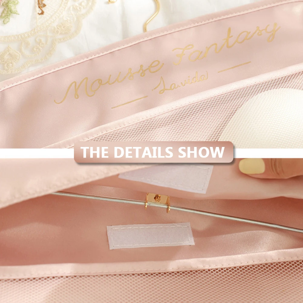 Складной органайзер для нижнего белья сетчатый карман шкафа двусторонняя