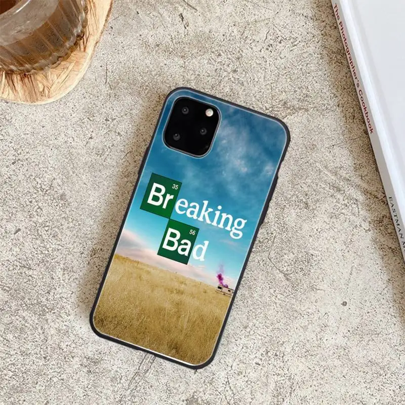 

Heisenberg Black Soft Phone Cases For Iphone 6 6s 7 8 Plus XR X XS XSmax 11 12 Pro Mini Max