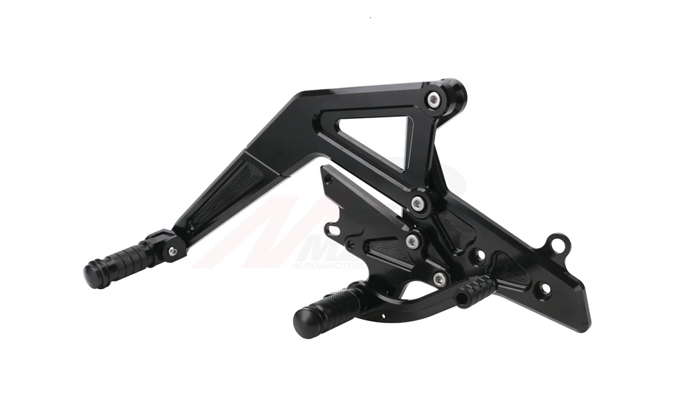 CNC алюминиевый мотоцикл Регулируемый Rearset задний Набор Подножки педаль Подножка для Kawasaki Ninja 650 ER-6N/ER-6F 2012 2013