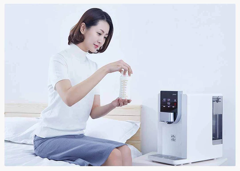 Xiaomi Интеллектуальный очиститель воды обратный осмос большой емкости резервуар для воды несколько фильтрации горячей воды интеллектуальный дисплей