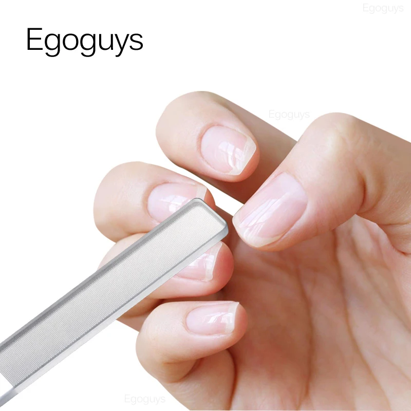 Nano пилка для ногтей Maincure буферный чехол с натуральным кристаллом блестящий не