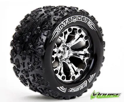 Louise 2.8MT 1/10 monster truck small Summit E Revo of trax savage xs Запчасти для шин hub 12 мм 4 шт. L-T3202SBH | Игрушки