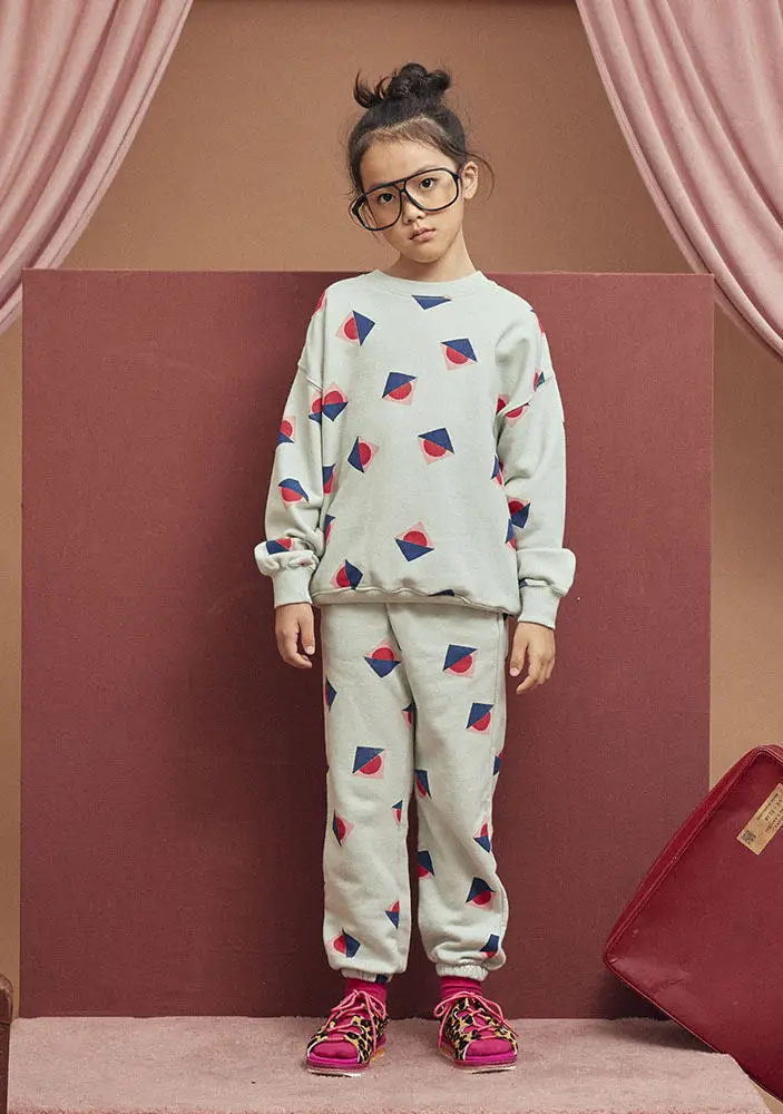 Детские свитера Осень зима 2019 JM брендовые новые толстовки с модным принтом для