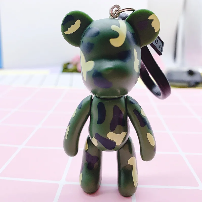 Bomgom мультфильм Popobe хмурый медведь плюшевый медведь милый брелок автомобильный брелок для ключей сумка Шарм Смола брелок Подвеска детская игрушка - Цвет: 30