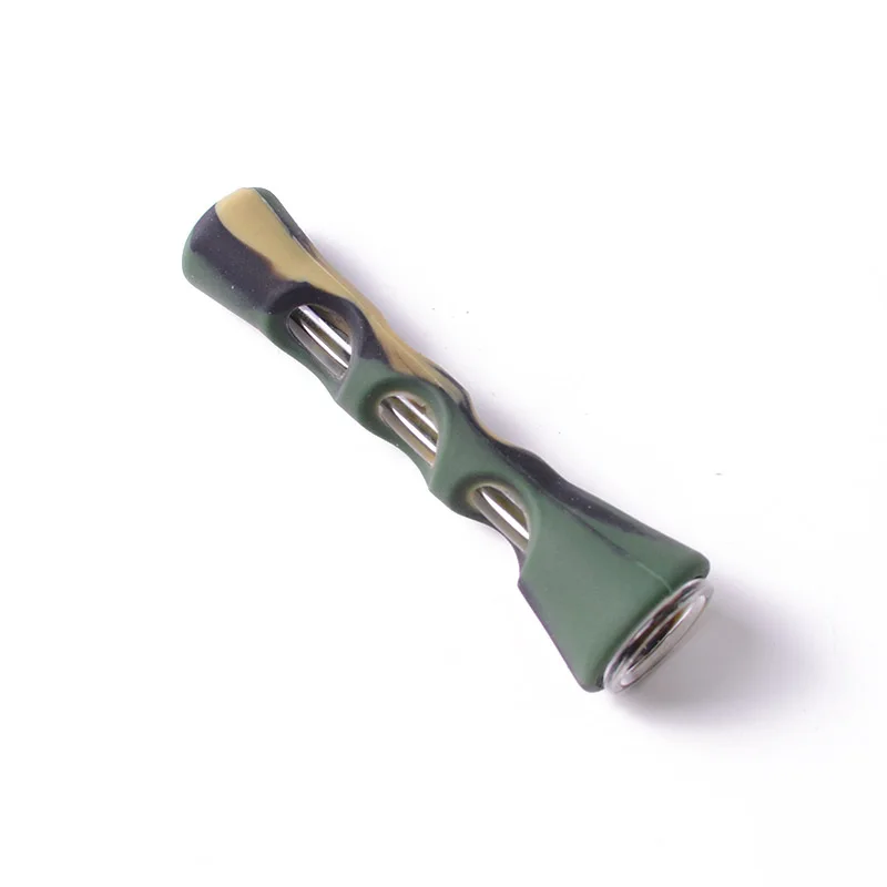 Резиновая силиконовая стеклянная трубка для курения табака травы