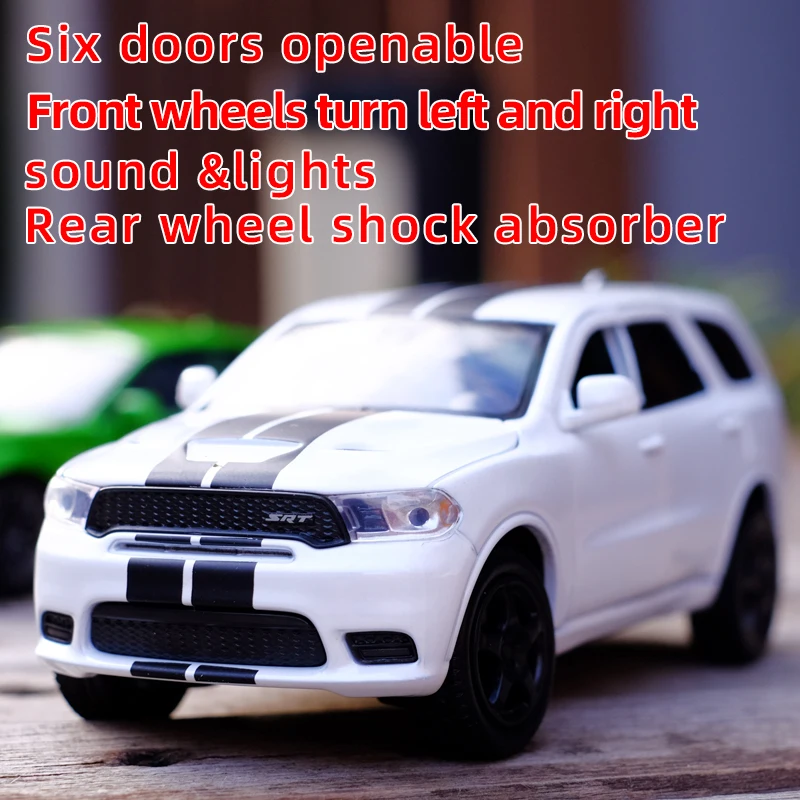 Модель литая автомобиля Dodge Durango SRT модель из металлического сплава миниатюрная
