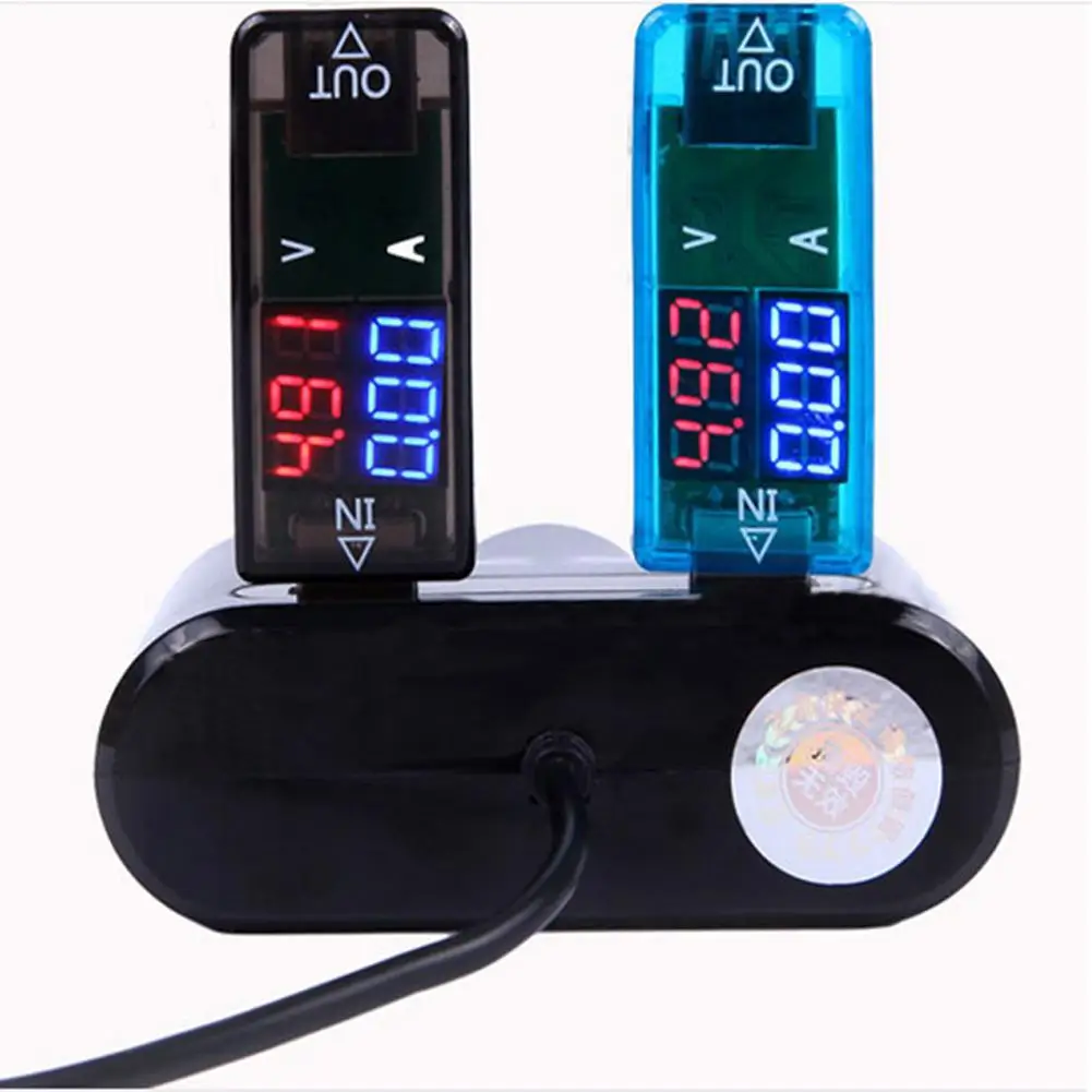 Kuulee USB цифровой тестер амперметр вольтметр измерительный прибор напряжения