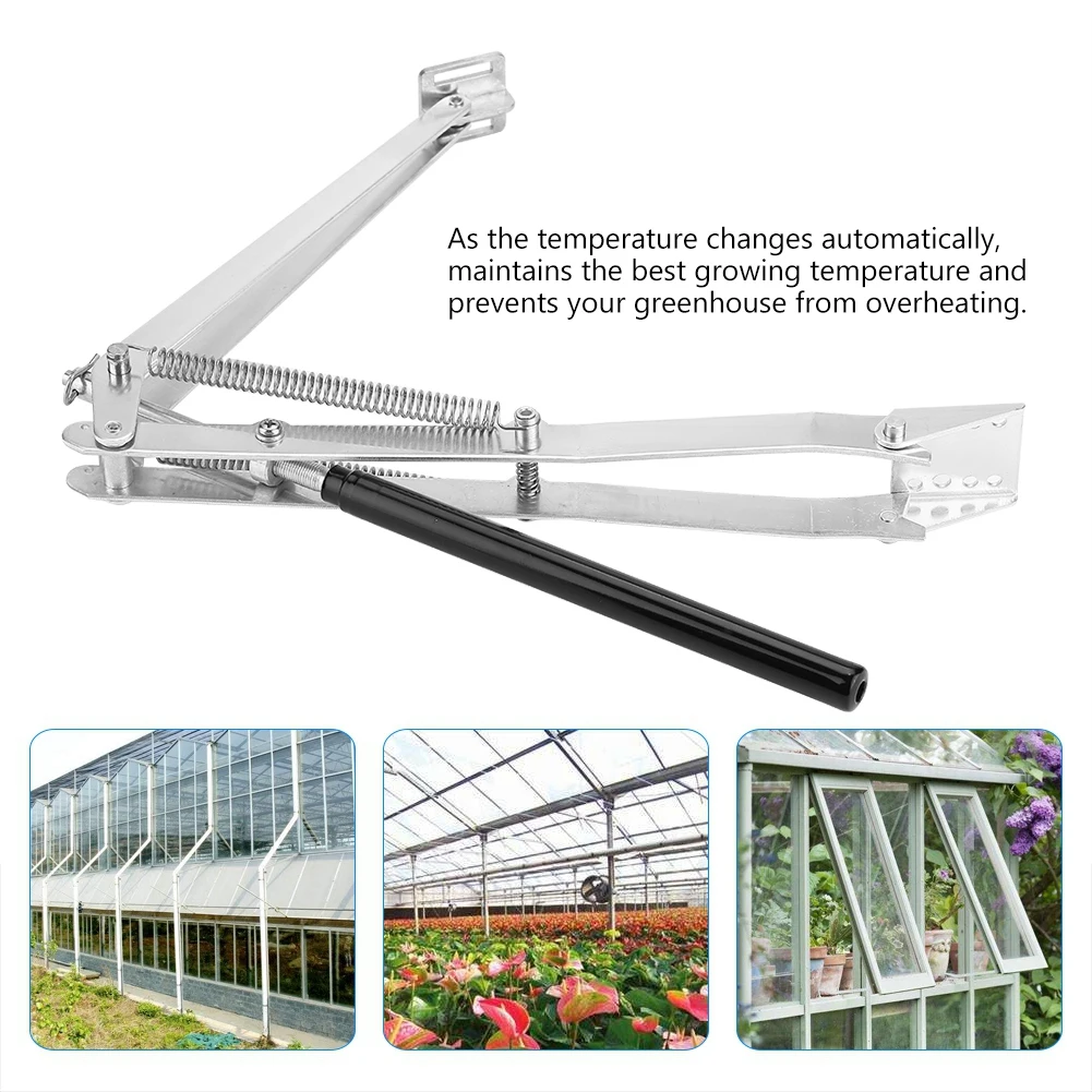 

Greenhouse Window Opener Solar Heat Sensitive Openeing Automatic Agricultural Heat Sensitive Auto Thermo For Farm Garden NEW