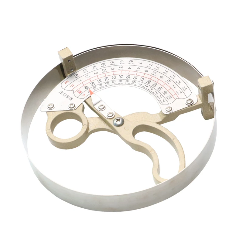 

Stainless steel measuring cap measuring cap tool Adult children Special cap diameter inner diameter fence 49-62