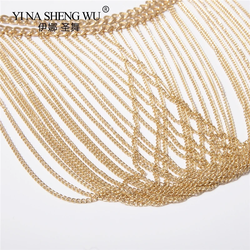

Retro Women's Belly Dance Waist Chain Metal Lady Simple Belt Women Belt Dress Accessories Bohemia Belly Waist Chain Body Jewelry