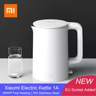 Электрический чайник XIAOMI MIJIA, 1 А, быстрое кипячение, нержавеющая сталь, самовар, кухонный чайник для воды, изоляция Mi home, 1,5 л, 2020