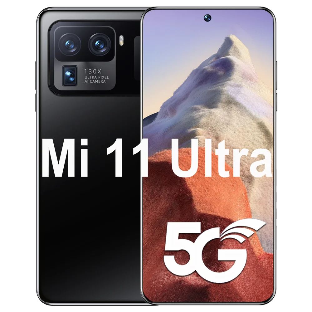 Tel&eacute;fono Inteligente Mi 11 Ultra versi&oacute;n Global, 16 + 512GB, Qualcom 888, Dual Sim, desbloqueado, 6,83 pulgadas, c&aacute;mara de 48MP + 64MP-0