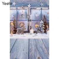 christmas interior wood floor window star snow baby portrait backdrop vinyl background photography backdrops for photo studio